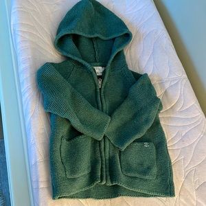 Beautiful Zara zipped knit sweater size 12-18 mos